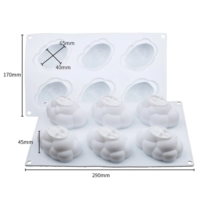 Moule Silicone Petits Nuages
