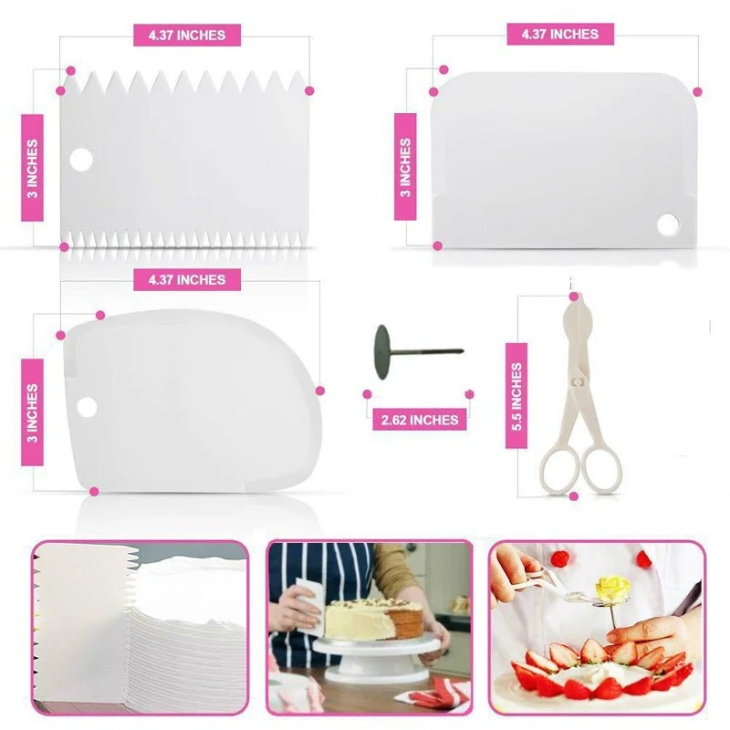 Spatule Ajustable + 164 accessoires décorations