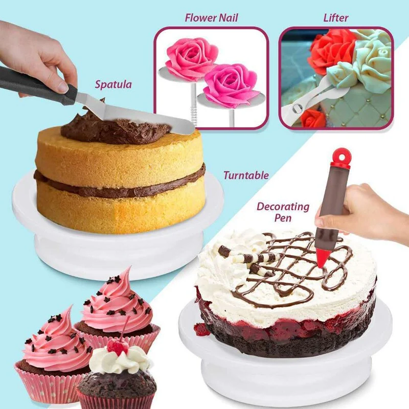 Spatule Ajustable + accessoires décorations Complet