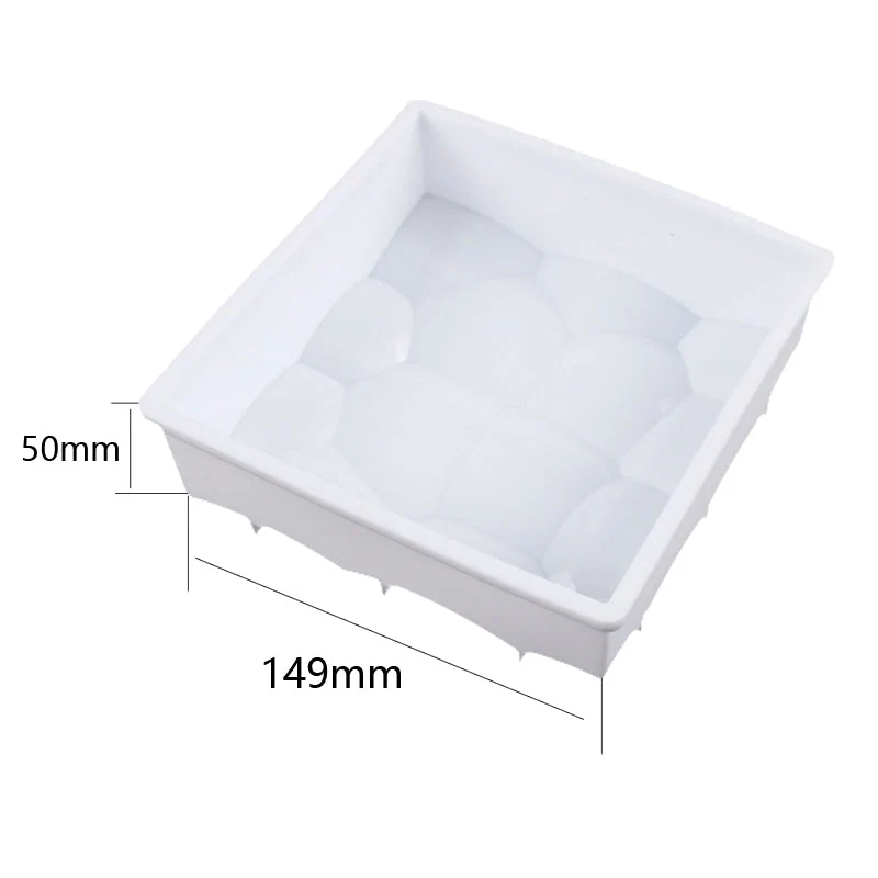 Lot de 3 Moules Silicone