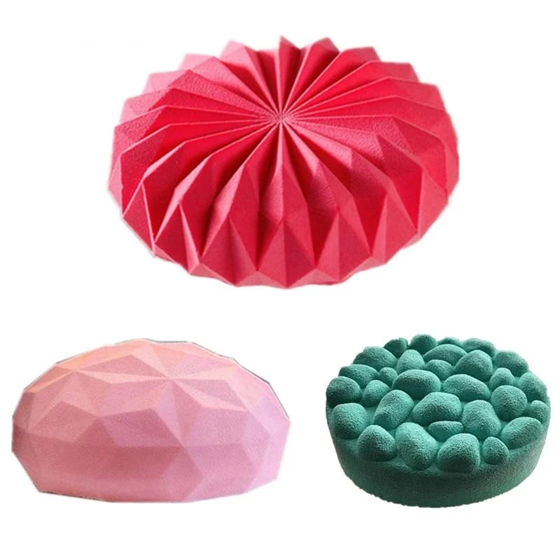 Lot de 3 Moules Silicone
