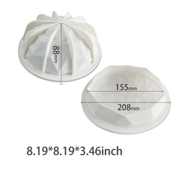 Lot de 3 Moules Silicone