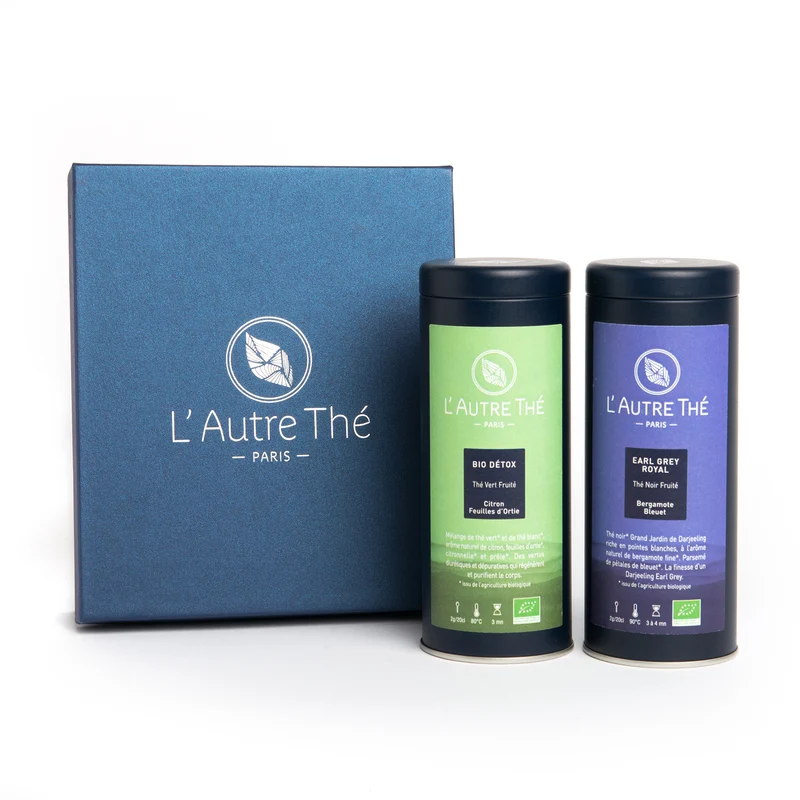 Coffret thé à composer - 2 boîtes