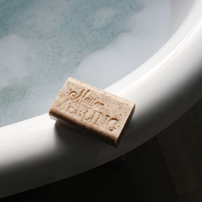 Savon exfoliant au marc de café
