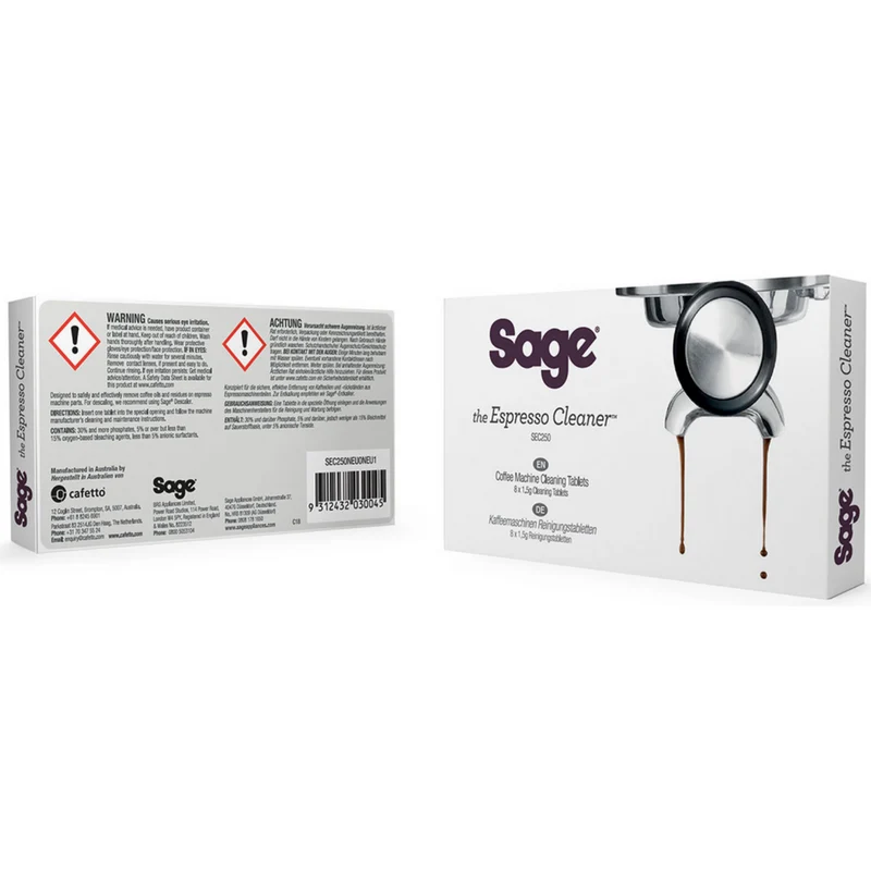 Produits de nettoyage expresso SAGE