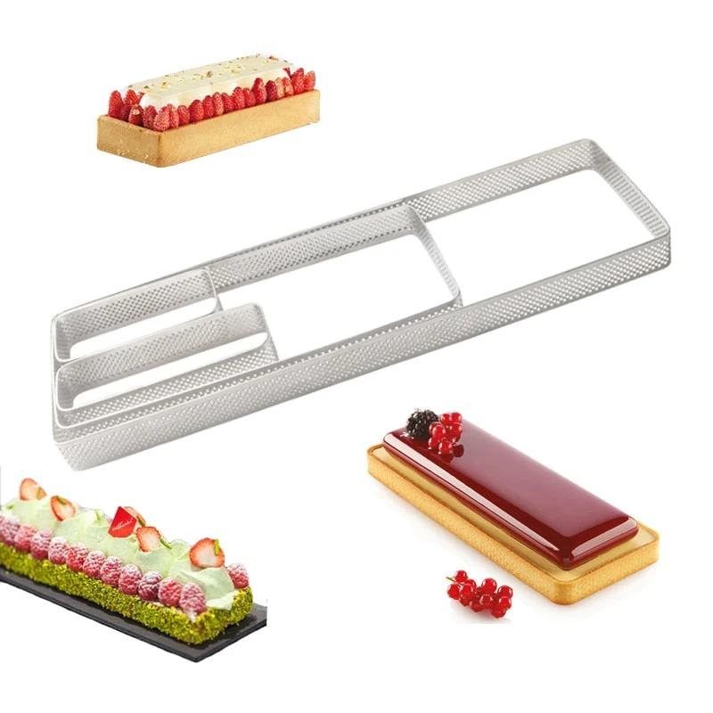 Cercles Inox Perforés - Tarte et Tartelette | Patisserie et Cuisine