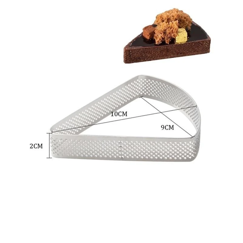 Cercles Inox Perforés - Tarte et Tartelette | Patisserie et Cuisine