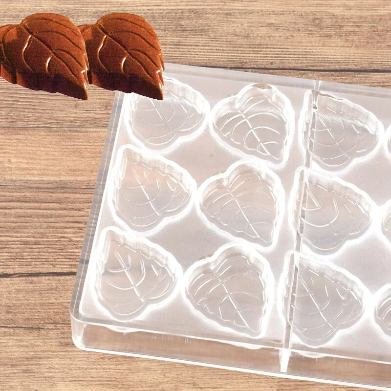 Moule Polycarbonate Chocolat - Feuilles