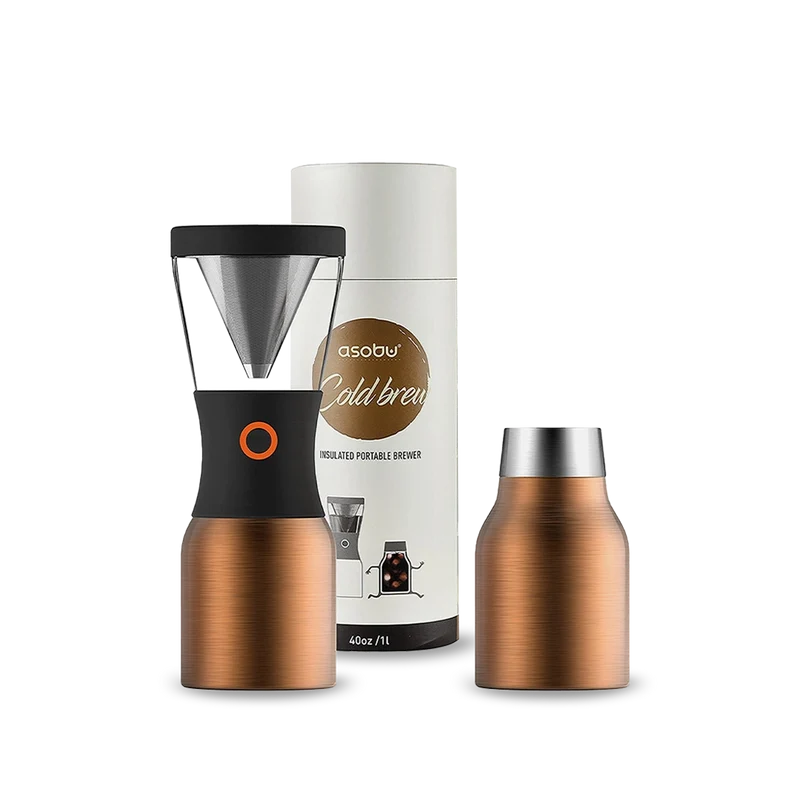 Cafetière Cold brew cuivrée - Asobu