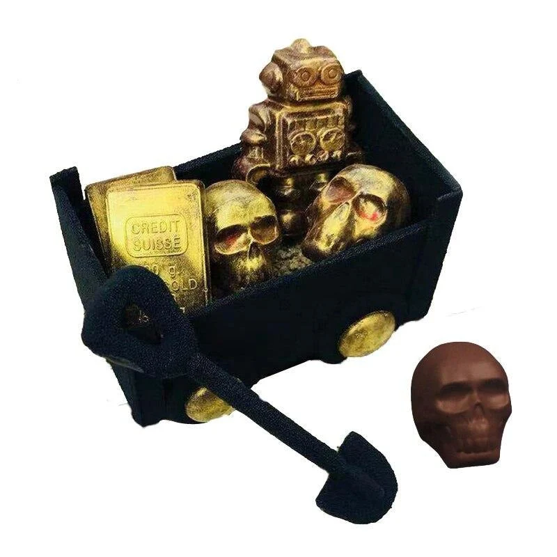 Moule Polycarbonate Chocolat - Tete de Mort