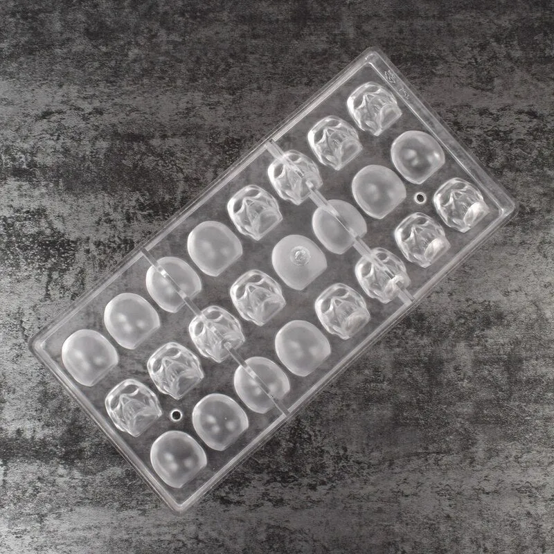 Moule Polycarbonate Chocolat - Tete de Mort