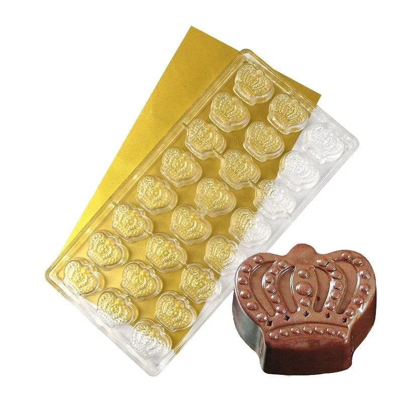 Moule Polycarbonate Chocolat - Couronne