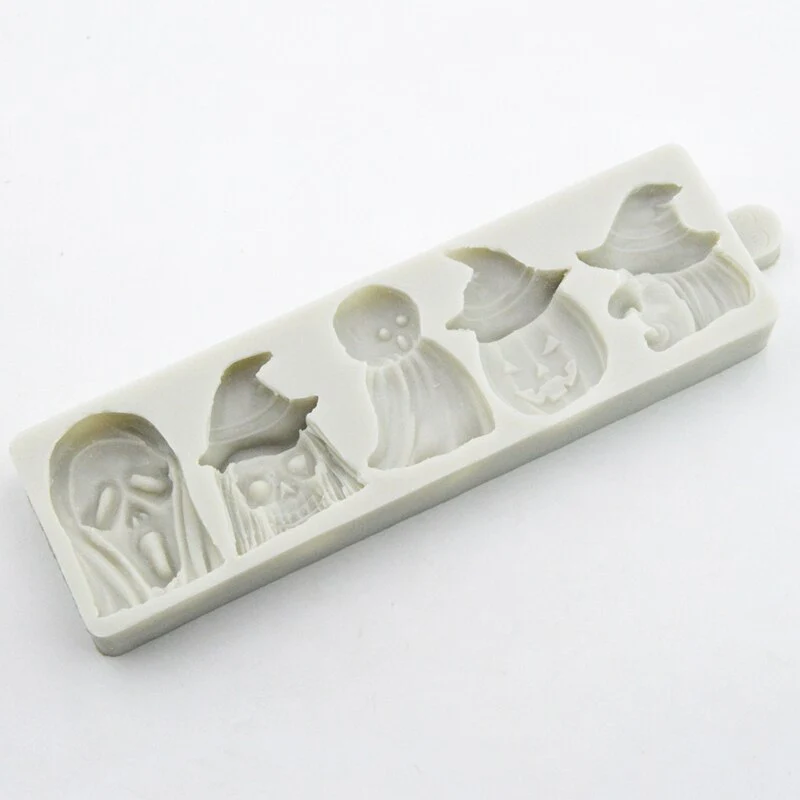 Moule Silicone Halloween - 5 Personnages