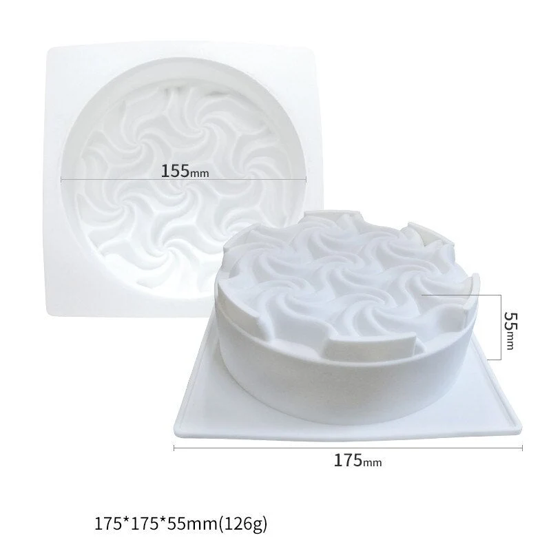 Lot de 4 Moules Silicone + Livre Recettes Offert