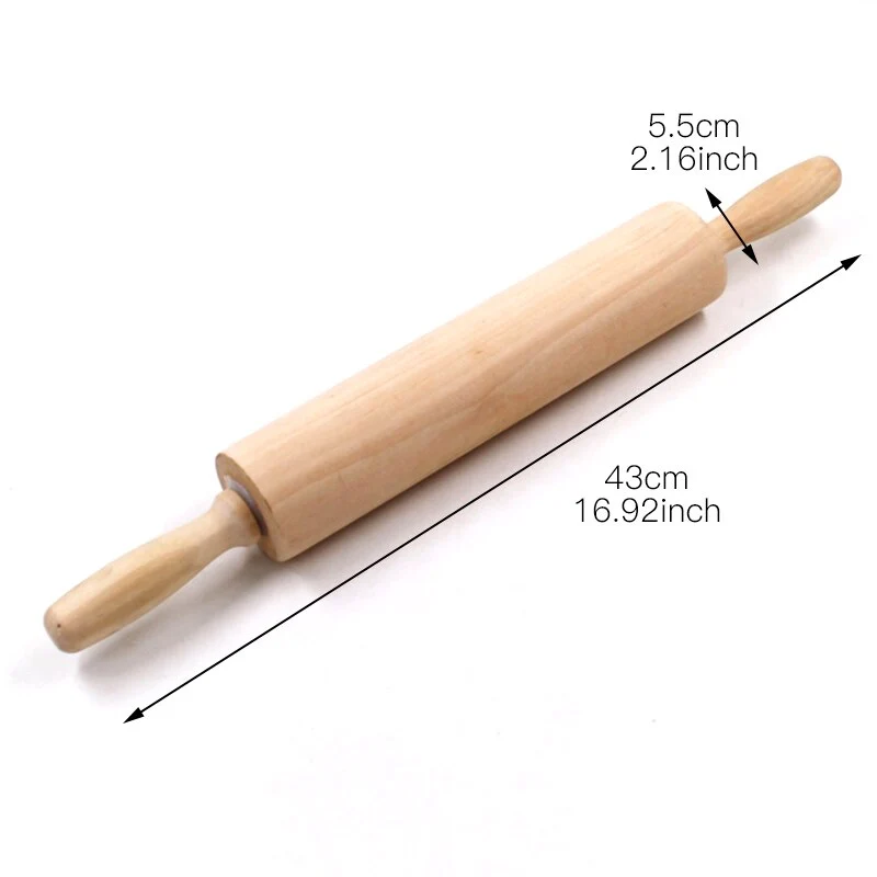 Rouleau à Pâtisserie en Bois