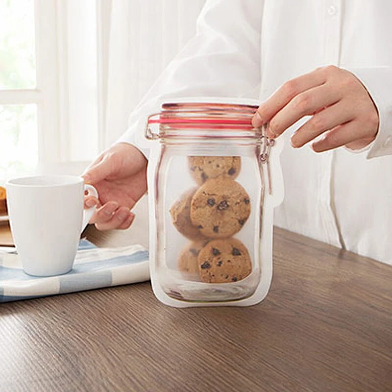 Sac Zip imitation bocal | Patisserie et Cuisine