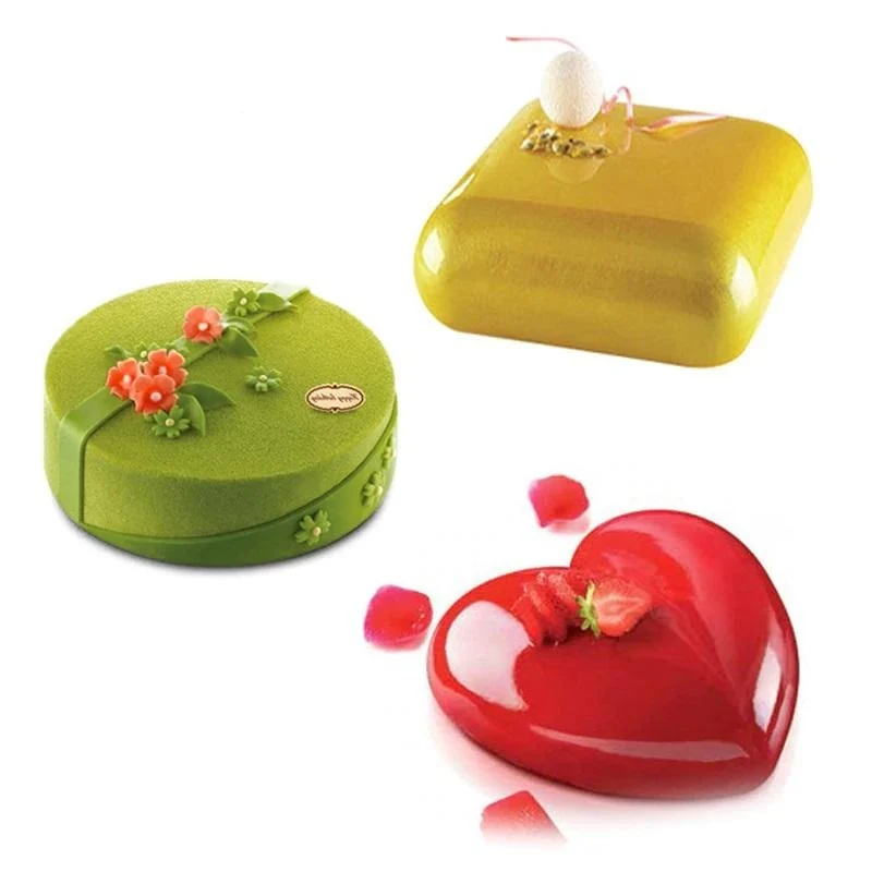 Lot de 3 Moules Silicone | Pâtisserie & Entremet