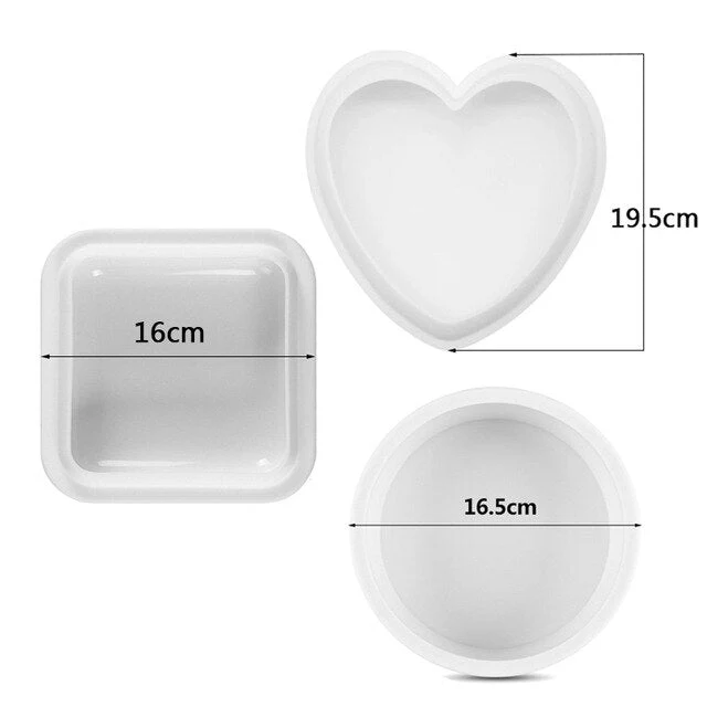 Lot de 3 Moules Silicone | Pâtisserie & Entremet