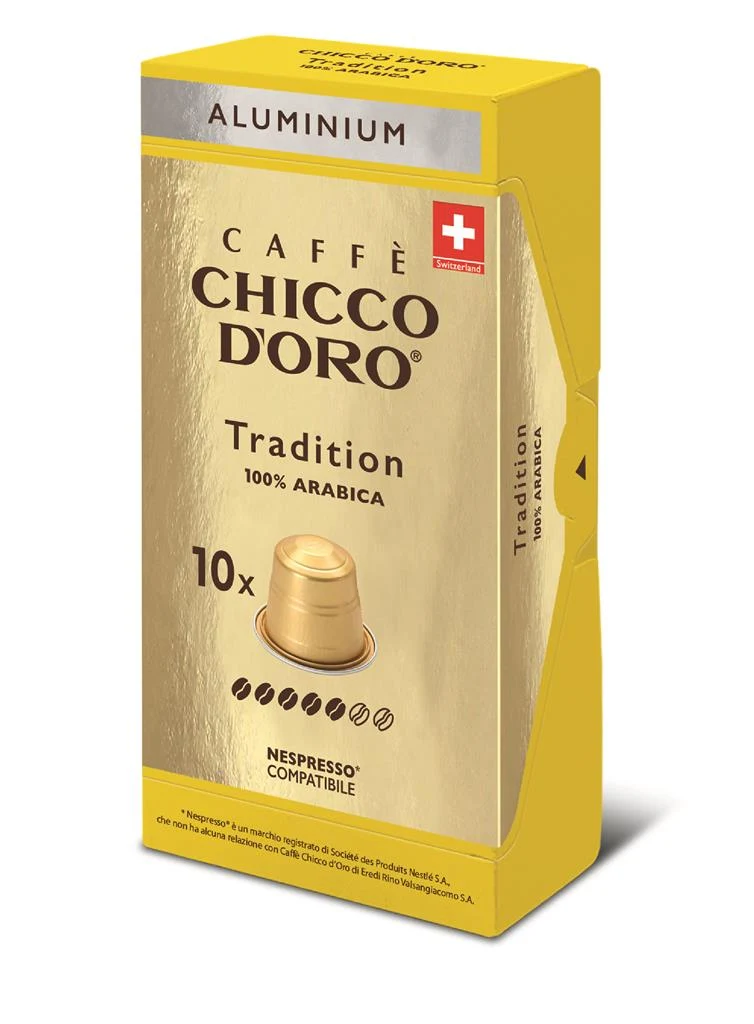 Caffè capsule Nespresso * compatibili Tradition Arabico ALU 10 cps