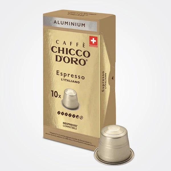 Caffè capsule Nespresso * compatibili Espresso Italiano ALU 10 cps