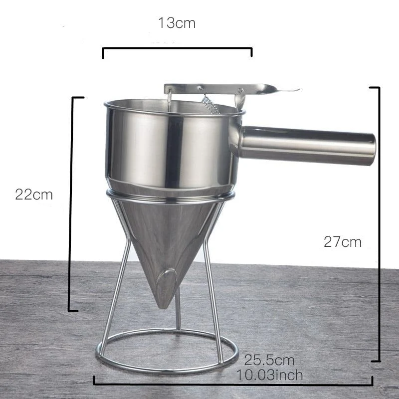 Entonnoir doseur inox | Pâtisserie et Cuisine