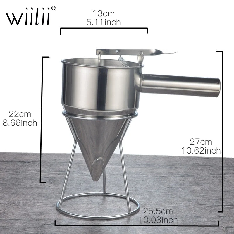 Entonnoir doseur inox | Pâtisserie et Cuisine