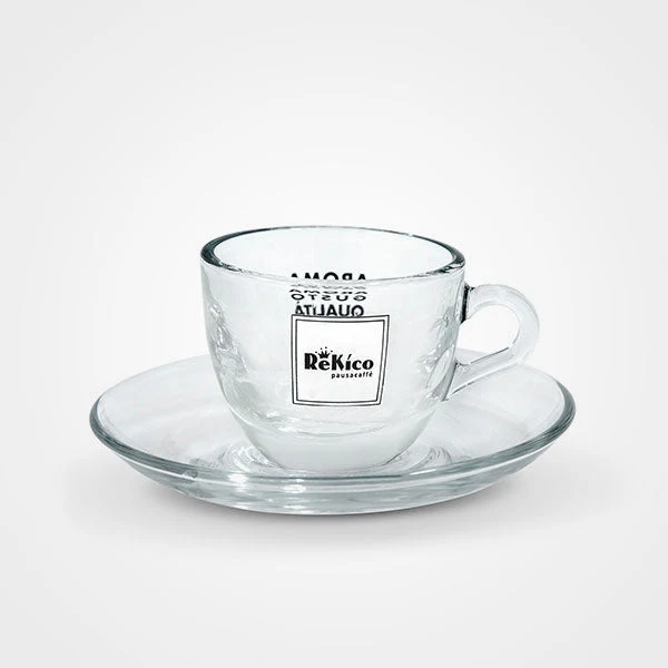 Tazzine da caffè Rekico in vetro 6 pz