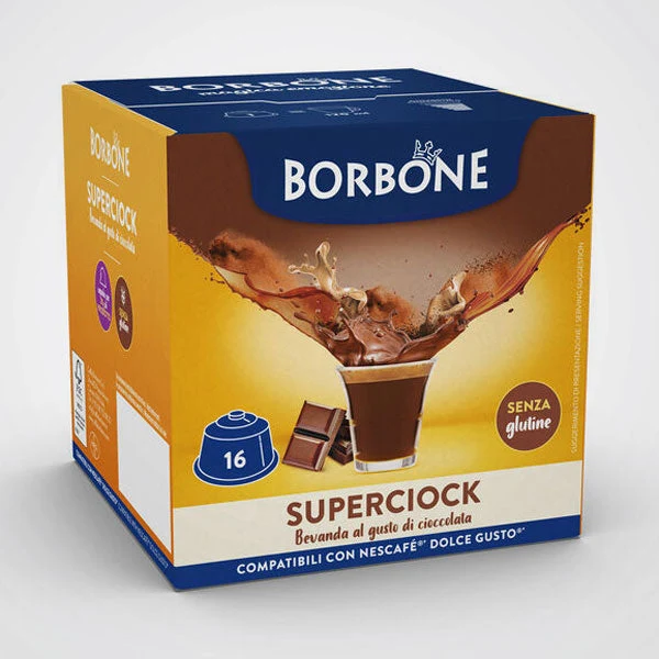 Superciok Dolce capsule compatibili Nescafè Dolce Gusto16 capsule