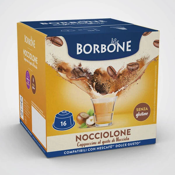 Nocciolone capsule compatibili Nescafè Dolce Gusto16 capsule
