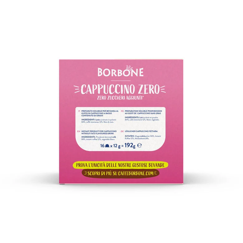 Cappuccino Zero capsule compatibili Nescafè Dolce Gusto16 capsule