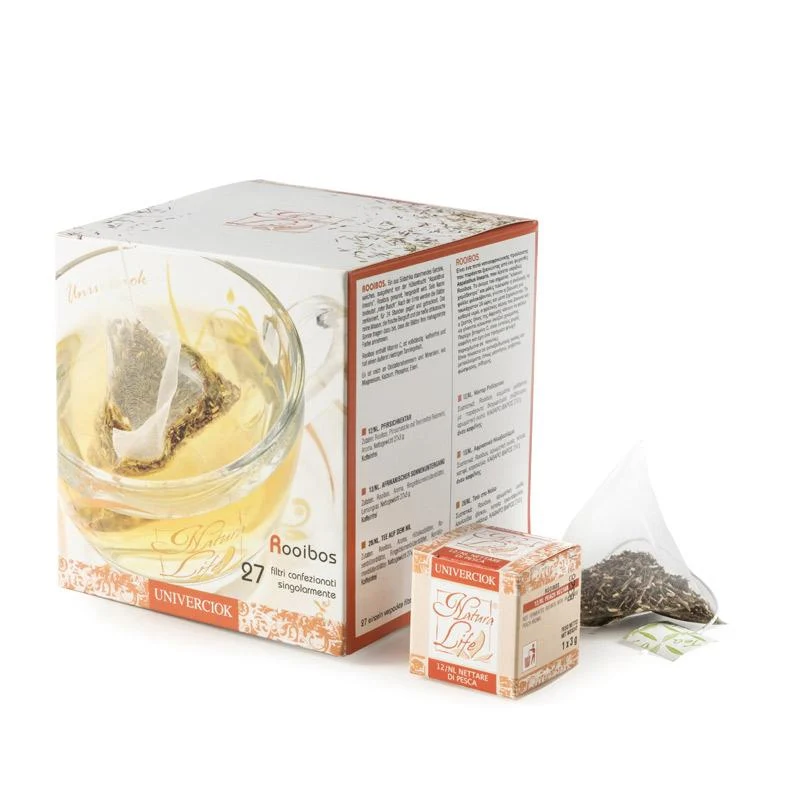 Tè Rooibos Nettare di Pesca Natura Life 27 filtri