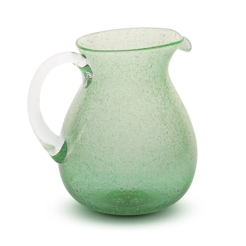 Pichet bulles en verre