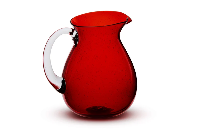 Pichet bulles en verre