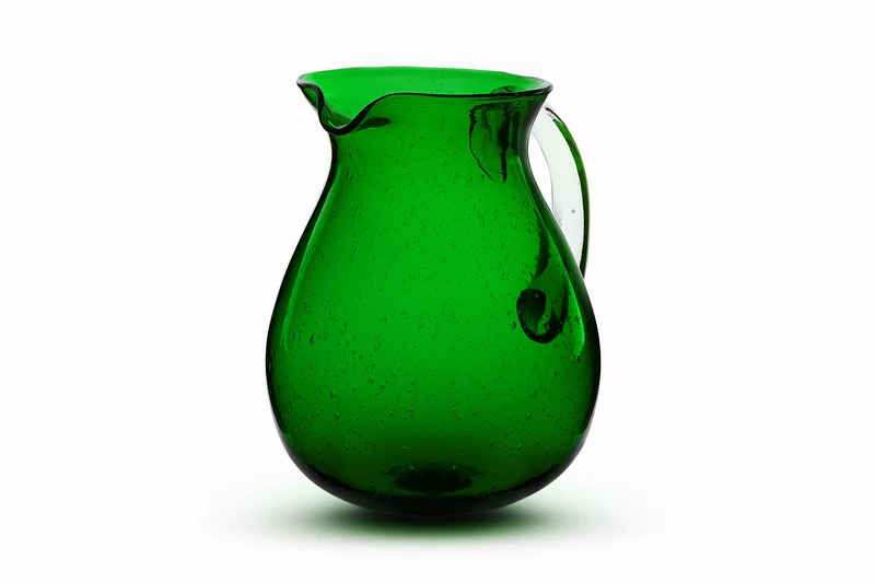 Pichet bulles en verre
