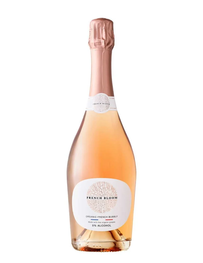 French Bloom Rosé 0.0% – Vin pétillant sans alcool bio