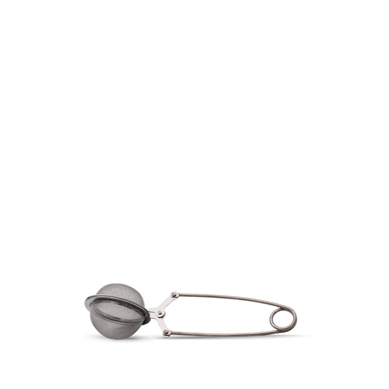 Pince à thé ronde inox - Ø5cm