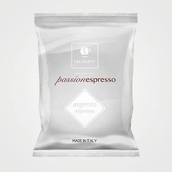 Caffè capsule compatibili Nespresso * Miscela Argento 100 cps