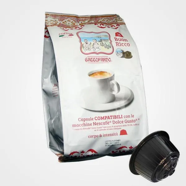 Caffè capsule compatibili Dolce Gusto RICCO 16 capsule