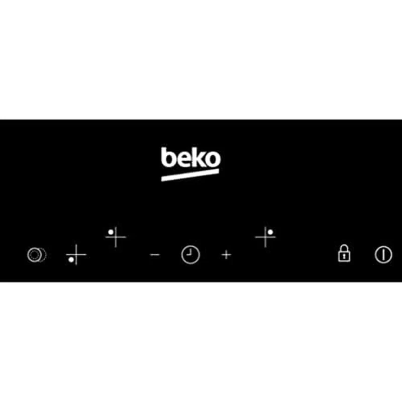 Table de cuisson vitrocéramique BEKO HIC63402T 60 cm 58 cm 5700 W