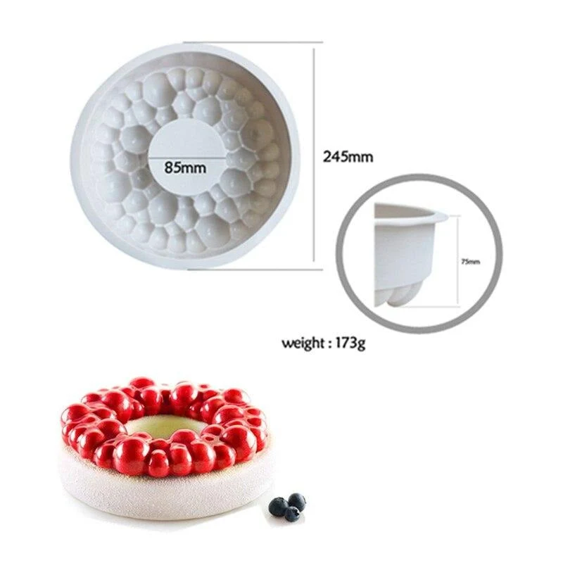 Lot de 3 Moules Silicone