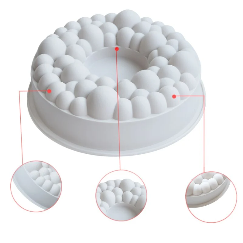 Lot de 3 Moules Silicone