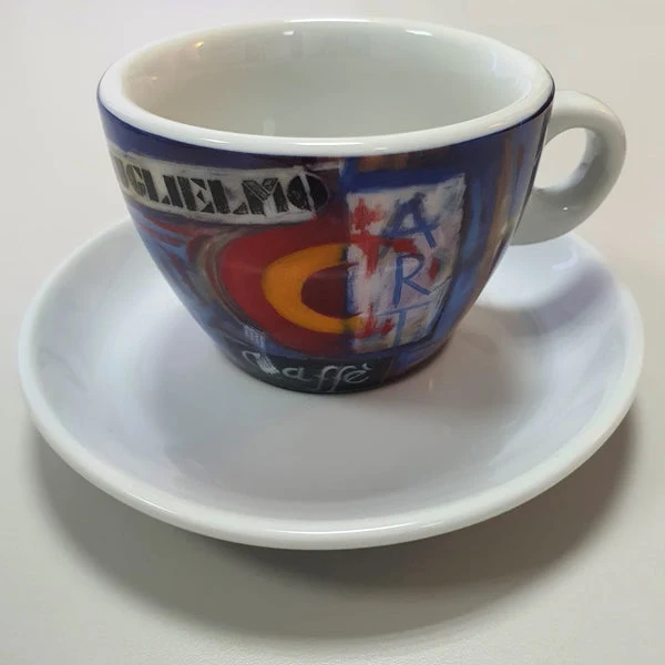 Tazze Cappuccino caffè Guglielmo Art Design 6 pz