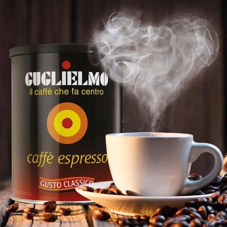 Tazze Cappuccino caffè Guglielmo Art Design 6 pz