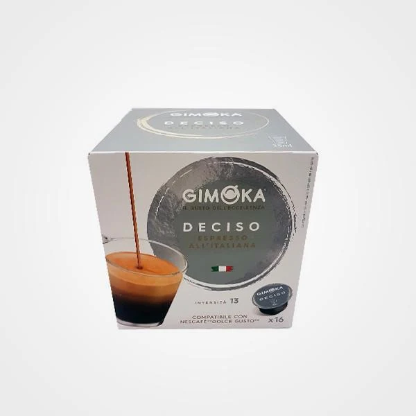 Caffè capsule compatibili Dolce Gusto Espresso Deciso 16 capsule