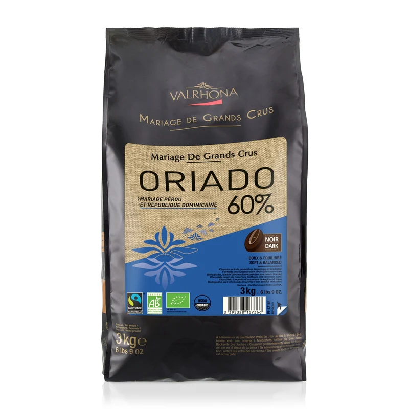 ORIADO 60% Valrhona 3KG | Chocolat