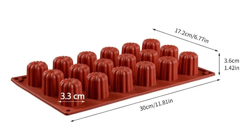 Moule Silicone Cannelés | Pâtisserie et Cuisine