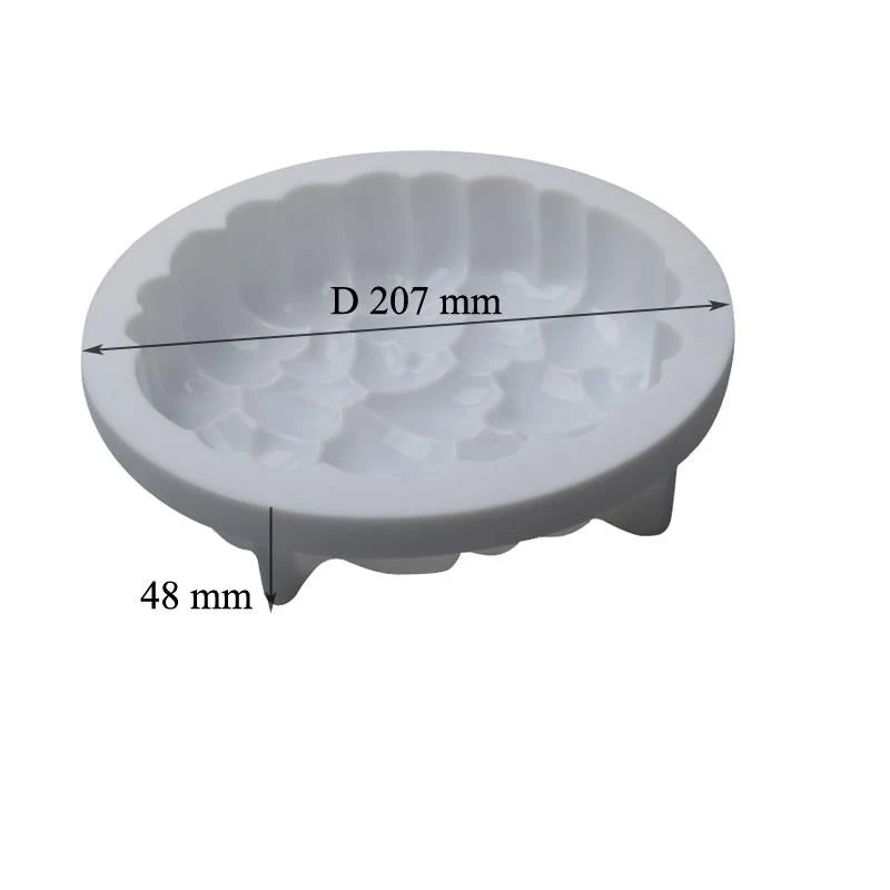 Lot de 3 Moules Silicone