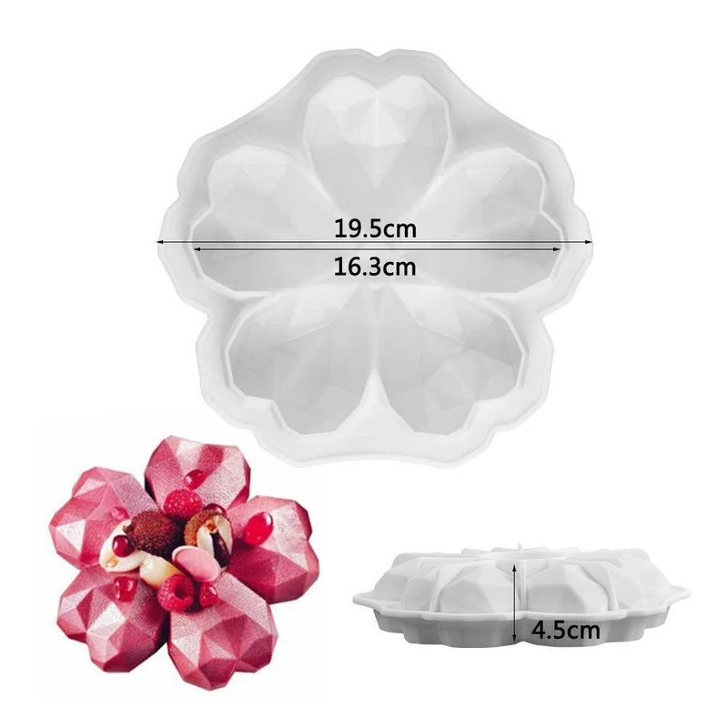 Lot de 4 Moules Silicone