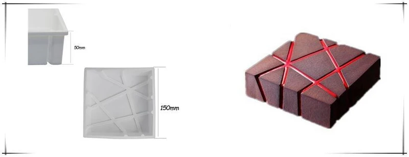 Lot de 3 Moules Silicone | Pâtisserie & Entremet