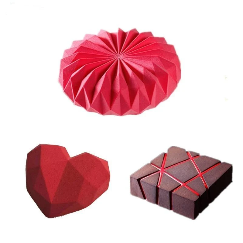 Lot de 3 Moules Silicone | Pâtisserie & Entremet